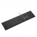 Клавіатура мембранна HP 9SR37UT 320K, 109key, USB-A, EN/UK, чорний