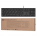 Клавіатура мембранна HP 9SR37UT 320K, 109key, USB-A, EN/UK, чорний