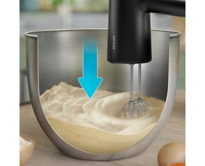 Миксер Philips HR3781/20 ручной 5000 series 500Вт, насадки-4+блендер, измельчитель, турборежим, черный Миксер Philips HR3781/20 ручной 5000 series 500Вт, насадки-4+блендер, измельчитель, турборежим, черный