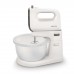 Міксер Philips HR3745/00 стаціонарний Viva Collection 450Вт, насадки-4, чаша-пластик, 3л, біло-сірий