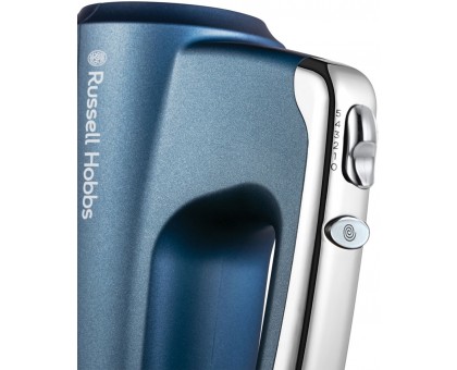 Міксер Russell Hobbs 25893-56 ручний Sapphire, 350Вт, насадки-4, турборежим, синій Міксер Russell Hobbs 25893-56 ручний Sapphire, 350Вт, насадки-4, турборежим, синій