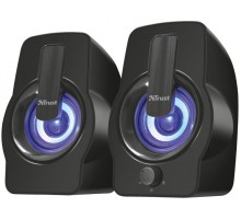 Акустична система Trust 22948_TRUST Gemi 2.0, USB/AUX, RGB, чорний