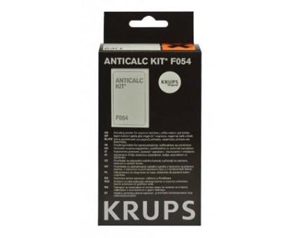 Набор для удаления накипи для кофеварок Krups F054001A (2 пакетика по 40г + 1 тест на жест. воды)