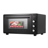 Печь электрическая ARDESTO MEO-S45FGB, 45л, 1600Вт, механич., конвекция, двойное стекло, черный