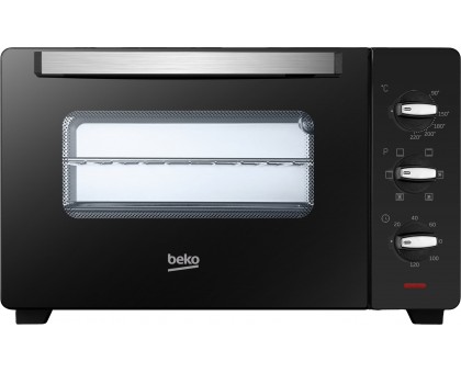 Піч електрична Beko BMOF30B, 30л, 1600Вт, механіч., конвекція, чорна