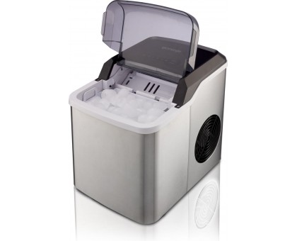 Льодогенератор побутовий Gorenje IMD1200SB, 12кг/добу, 1,3л, дисплей, сріблясто - чорний