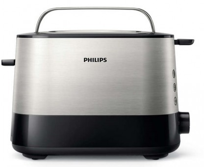 Тостер Philips HD2637/90 WiWa Collection 1050Вт, метал/пластик, чорний