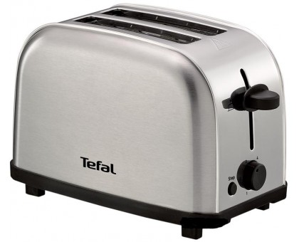 Тостер Tefal TT330D30 Ultra Mini 700Вт, метал Тостер Tefal TT330D30 Ultra Mini 700Вт, метал