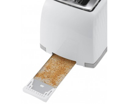 Тостер Russell Hobbs 26060-56 Honeycomb 850Вт, широкі слоти, пластик, білий