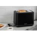 Тостер Ardesto Elegance 800Вт, LED дисплей, пластик, чёрний