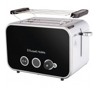 Russell Hobbs 26430-56 toaster Distinctions 2-Slice 1670Вт, подогрев, разморозка, пластик, черный