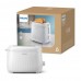 Тостер  Philips HD2511/00 Series 3000 900Вт, пластик, подогрев,разморозка, белый