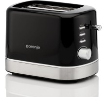 Gorenje T800DB toaster 850Вт, подогрев, разморозка, пластик, черный