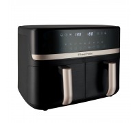 Мультипіч Russell Hobbs 27680-56 Satis Fry DualBaske 2800Вт, чаша-4.5/4.5л, сенсорне управл., 9 авто. программ, пластик, чорний