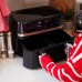 Мультипіч Russell Hobbs 27680-56 Satis Fry DualBaske 2800Вт, чаша-4.5/4.5л, сенсорне управл., 9 авто. программ, пластик, чорний