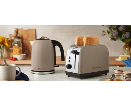 Тостер Russell Hobbs 26931-56 1671Вт, пластик, подогрев, мокко Тостер Russell Hobbs 26931-56 1671Вт, пластик, подогрев, мокко