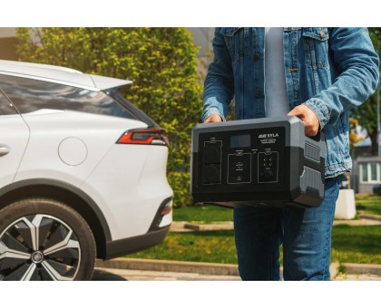 Портативная электростанция 2Е Syla, 1500 Вт, 1280 Вт/ч, WiFi/BT, параллельное подключение, быстрая зарядка Портативная электростанция 2Е Syla, 1500 Вт, 1280 Вт/ч, WiFi/BT, параллельное подключение, быстрая зарядка