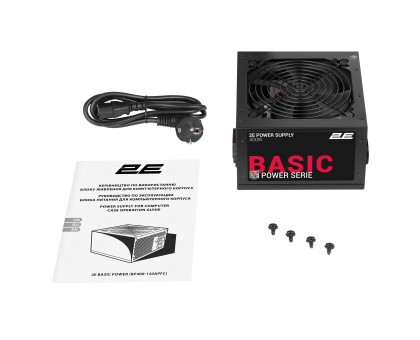 Блок питания 2E 2E-BP400-120APFC Basic Power (400W), 80%, 120мм, 1xMB 24pin(20+4), 1xCPU 8pin(4+4), 3xMolex, 4xSATA, 1xPCIe 8pin(6+2) Блок питания 2E 2E-BP400-120APFC Basic Power (400W), 80%, 120мм, 1xMB 24pin(20+4), 1xCPU 8pin(4+4), 3xMolex, 4xSATA, 1xPCIe 8pin(6+2)