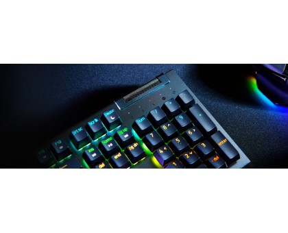 Клавіатура механічна Razer RZ03-04700800-R3R1 BlackWidow V4 X 110key, Green Switch, USB-A, EN/RU, RGB, чорний Клавіатура механічна Razer RZ03-04700800-R3R1 BlackWidow V4 X 110key, Green Switch, USB-A, EN/RU, RGB, чорний