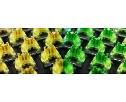 Клавіатура механічна Razer RZ03-04700800-R3R1 BlackWidow V4 X 110key, Green Switch, USB-A, EN/RU, RGB, чорний Клавіатура механічна Razer RZ03-04700800-R3R1 BlackWidow V4 X 110key, Green Switch, USB-A, EN/RU, RGB, чорний