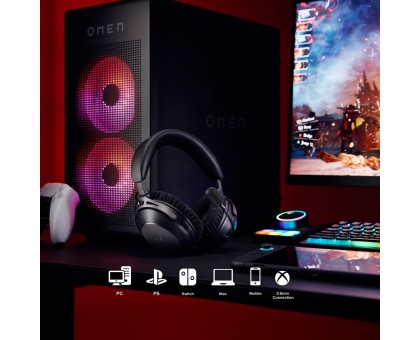 Гарнітура ігрова HyperX AJ5C7AA Cloud Alpha 2 WL/BT/mini-jack/USB-A/USB-C, 0.5м/1.5м, чорний Гарнітура ігрова HyperX AJ5C7AA Cloud Alpha 2 WL/BT/mini-jack/USB-A/USB-C, 0.5м/1.5м, чорний