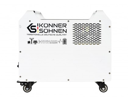 Портативная электростанция Konner&Sohnen KS 2500PS, 2500Вт, 2560 Вт·ч, LifePo4, UPS, 31кг Портативная электростанция Konner&Sohnen KS 2500PS, 2500Вт, 2560 Вт·ч, LifePo4, UPS, 31кг