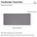 Ігрова поверхня HP 8X596AA 205 Sanitizable, XL, (700х300х2мм), сірий