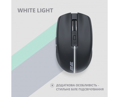 Миша 2E 2E-MF270WBK MF270 Rechargeable, White LED, WL, чорний Миша 2E 2E-MF270WBK MF270 Rechargeable, White LED, WL, чорний