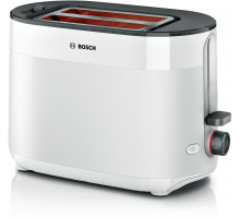 Тостер Bosch TAT2M121 950Вт, пластик, белый