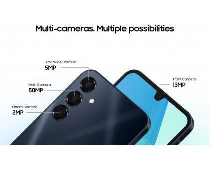 Смартфон Samsung SM-A165FZKBEUC Galaxy A16 (A165) 6.7" 4/128ГБ, 2SIM, 5000мА•ч, черный