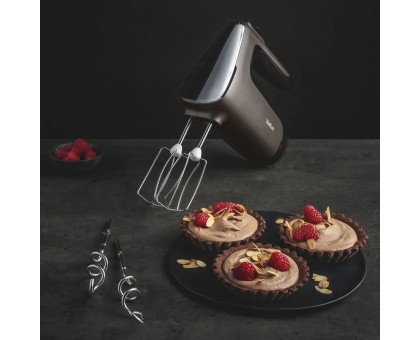 Миксер Tefal HT650E38 ручной Powermix Silence 600Вт, насадки-4, турбо, серо-чорный Миксер Tefal HT650E38 ручной Powermix Silence 600Вт, насадки-4, турбо, серо-чорный