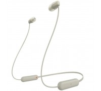 Навушники In-ear Sony WIC100C.CE7 WI-C100 BT 5.0, IPX4, SBC, AAC, Wireless, Mic, Бежевий