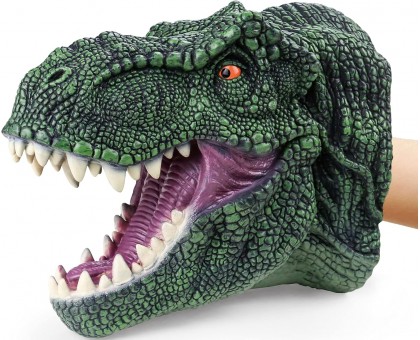 Іграшка-рукавичка Same Toy X311UT-1 Тиранозавр темно-зелений
