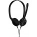 Гарнитура компьютерная стерео On-Ear EPOS PC 3 Chat, 2x3.5мм, однонаправленный, 2м, Черный