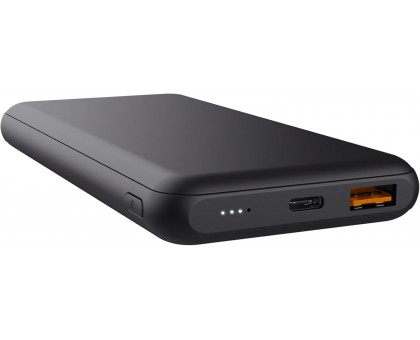 Акумулятор портативний літій-іонний power bank Trust 24879_TRUST Redoh, 10000мА·год, USB-A/2хUSB-C, 18W, QC 3.0, PD, чорний Акумулятор портативний літій-іонний power bank Trust 24879_TRUST Redoh, 10000мА·год, USB-A/2хUSB-C, 18W, QC 3.0, PD, чорний