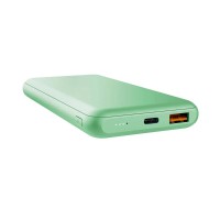 Портативное зарядное устройство power bank Trust 25033_TRUST Redoh, 10000мА·год, USB-A/2хUSB-C, 18W, QC 3.0, PD, зеленый
