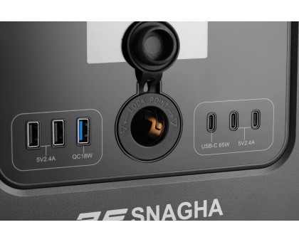 Портативная электростанция 2Е Snagha, 1200 Вт, 1050 Втч, быстрая зарядка