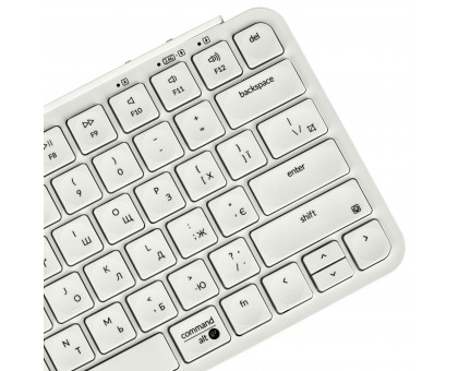 Клавиатура мембраная Keychron B1P-K8-UA B1 Pro, USB/WL/BT, ivory white Клавиатура мембраная Keychron B1P-K8-UA B1 Pro, USB/WL/BT, ivory white