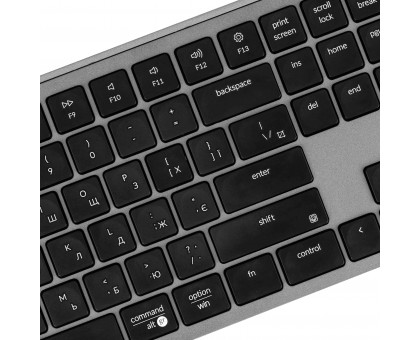 Клавиатура мембраная Keychron B6P-K1-UA B6 Pro, USB/WL/BT, space gray Клавиатура мембраная Keychron B6P-K1-UA B6 Pro, USB/WL/BT, space gray