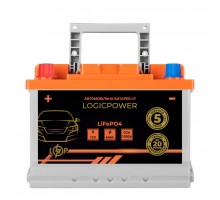 Автомобільний літієвий акумулятор LP LiFePO4 12V - 64 Ah (+ зліва) BMS 1050А