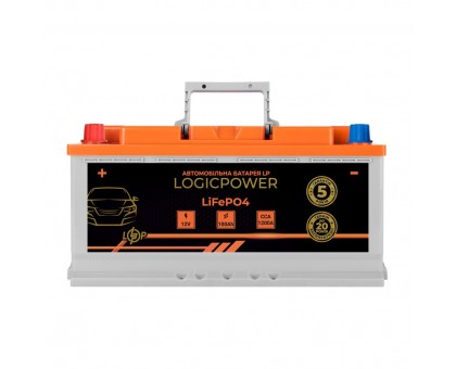 Автомобільний літієвий акумулятор LP LiFePO4 12V - 100 Ah (+ зліва) BMS 1200А