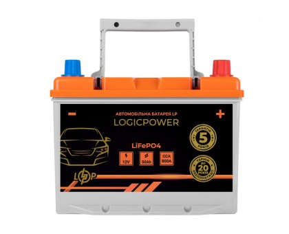 Автомобільний літієвий акумулятор LP LiFePO4 12V - 50 Ah (+ праворуч) BMS 800А