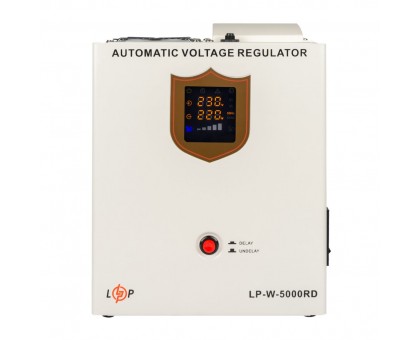 Стабілізатор напруги LP-W-5000RD (3000Вт / 7 ступ)