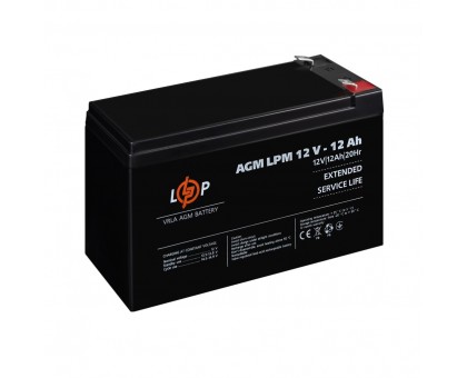 Розпродаж Акумулятор AGM LPM 12V - 12 Ah Розпродаж Акумулятор AGM LPM 12V - 12 Ah