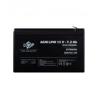 Розпродаж Акумулятор AGM LPM 12V - 7.2 Ah