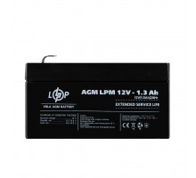 Распродажа Аккумулятор AGM LPM 12V - 1.3 Ah