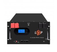 Розпродаж Акумулятор LP LiFePO4 51,2V - 230 Ah (11776Wh) (Smart BMS 200A) с LCD RM AB RS485/CAN