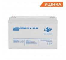 Распродажа (4196) Аккумулятор мультигелевый AGM LPM-MG 12V - 80 Ah 09/2023