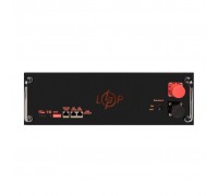 Акумулятор LP LiFePO4 51,2V - 100 Ah (5120Wh) (BMS SP 100A/50А) RM RS485/CAN LCD BL