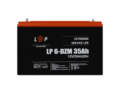 Розпродаж (9335) Тяговий свинцево-кислотний AGM акумулятор LP 6-DZM-35 Ah (01-2024) Розпродаж (9335) Тяговий свинцево-кислотний AGM акумулятор LP 6-DZM-35 Ah (01-2024)
